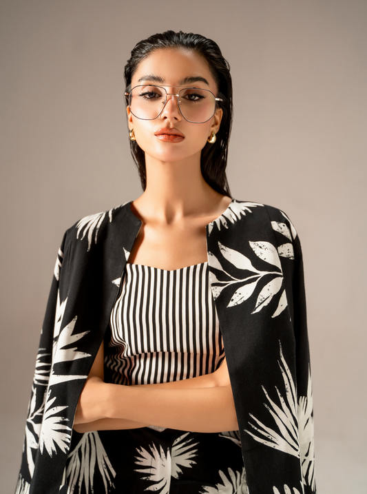 Monochrome Garden Jacket