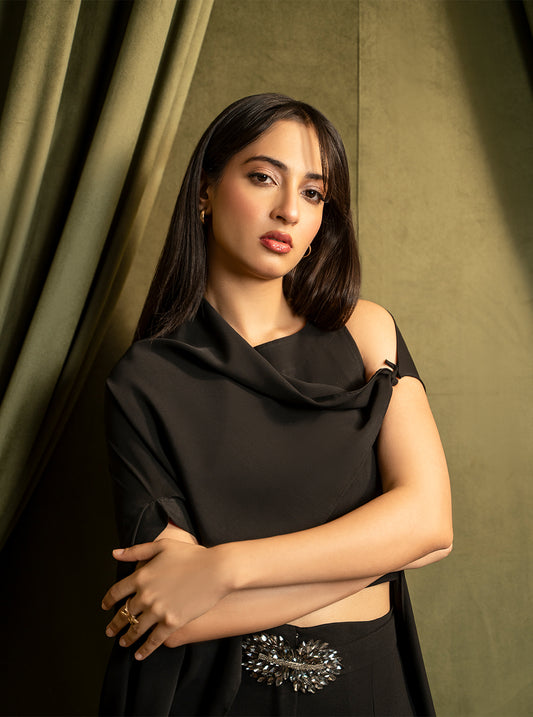 Midnight Drape Co-Ord